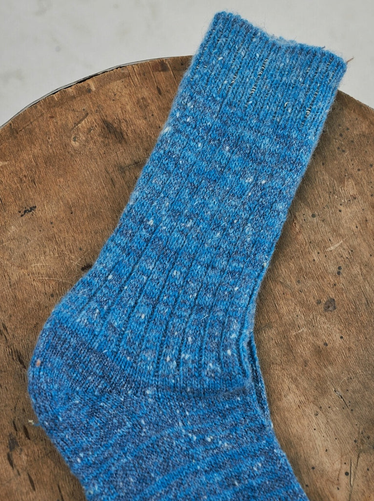 WOOL SOCKS. BLUE., - wool socks, JOSEPH HENRY 1895