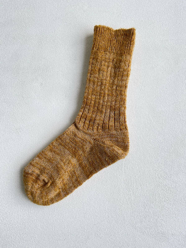 MUSTARD SEED WOOL SOCKS, - Socks, JOSEPH HENRY 1895